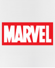 Puodelis Marvel logo Puodelis Marvel logo